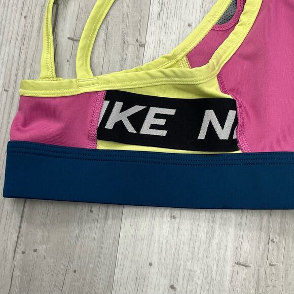 Nike Icon Clash Light-Support Retro Racerback 90s Style Sports Bra XS - Picture 5 of 10